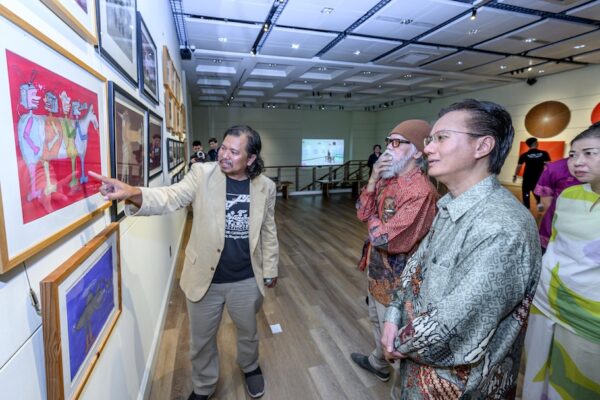 Faizal Sidik exhibition opening